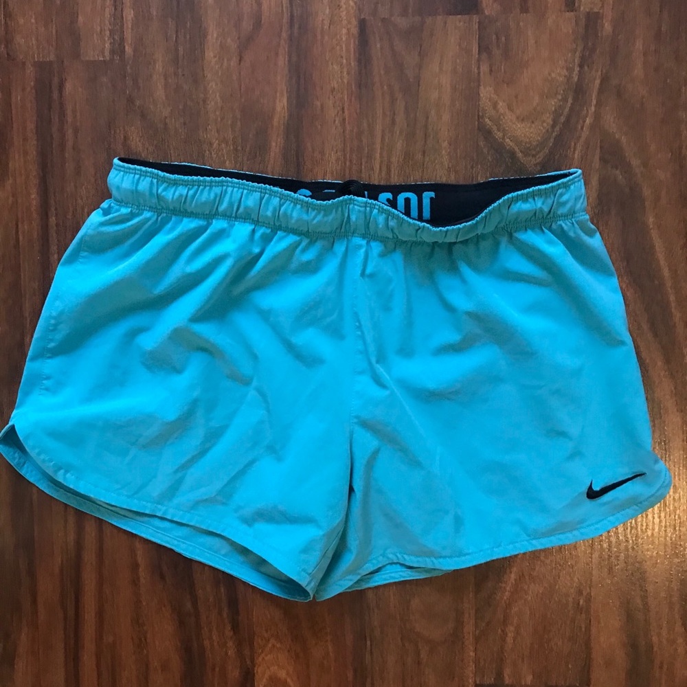 Nike running shorts with built in spandex